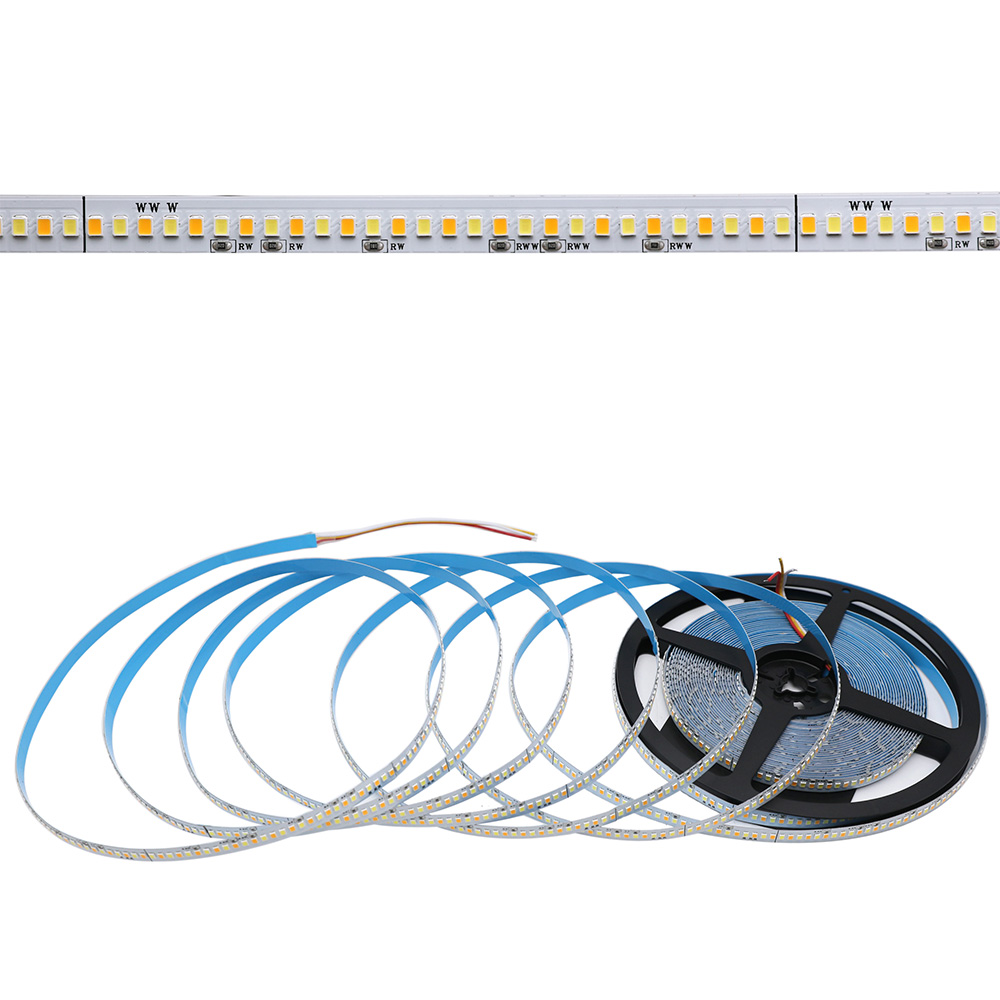 DC48V 224LEDs/m Ultra Long Lighting Tunable White LED Strip Light - 49.2Ft~98.4Ft Optional DC48V 224LEDs/m Ultra Long Lighting Tunable White LED Strip Light - 49.2Ft~98.4Ft Optional